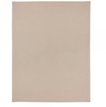 Drap plat 240x310 cm uni Satin de coton DAUPHINE Marron Drap plat 240x310 cm uni Satin
