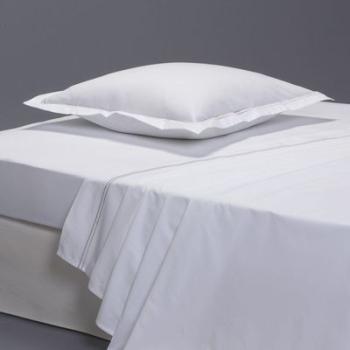 Drap plat, percale pur coton, PALACE - La Redoute
