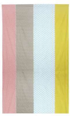 Drap plat 280x310 cm 100% coton RIO Multicolore