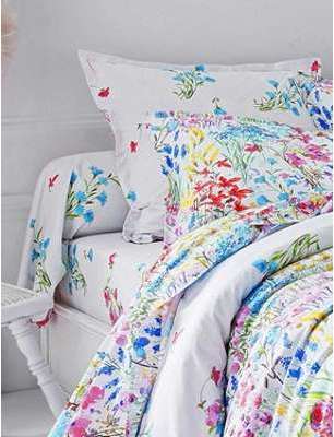 COLOMBINE Drap FLORE rose COLOMBINE Drap FLORE rose