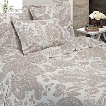 Drap plat en coton bio Ligne BioElégance Drap plat en coton bio Ligne