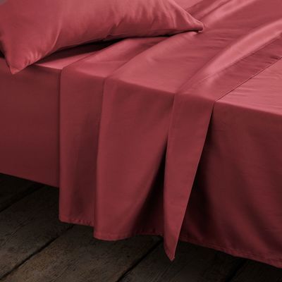 Drap satin de coton, tissage uni - La Redoute Inte