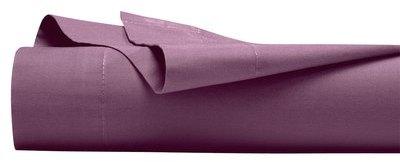 Drap plat Coton Violet Uni 180 x 290 cm