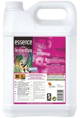 Essence de térébenthine bidon de 5 litres Essence de térébenthine bidon