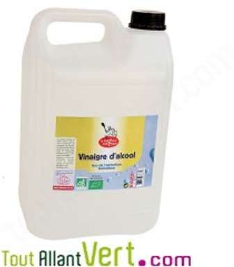 Vinaigre bio d alcool certifié 5 litres Vinaigre bio d alcool certifié