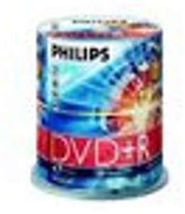 DVD R 4 7Go 16x PHILIPS cloche de 100 DVD vierges DVD R 4 7Go 16x PHILIPS cloche