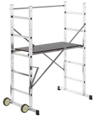 Hailo - Echafaudage 2x5 Haut. travail 3,00m - Hobb