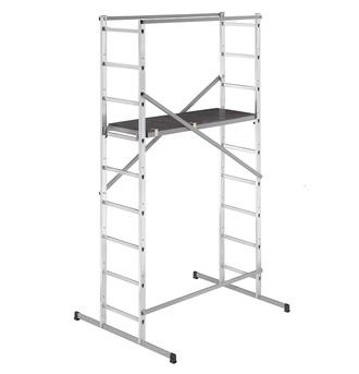 Échafaudage pliant aluminium 4 m
