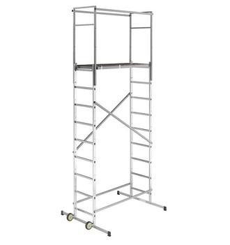 Échafaudage pliant aluminium 4.5 m