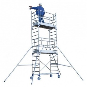 Echafaudage Totem2 Box 180 hauteur plancher 7,85m
