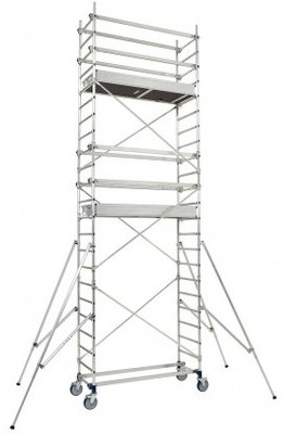 Echafaudage Cross 180 hauteur plancher 2,85m