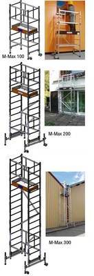 Échafaudage M-MAX 200 (H plancher / travail : 2 m