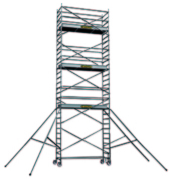 Echafaudage aluminium 7.9 m