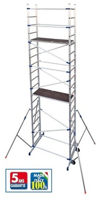Facal - Echafaudage en Aluminium Haut. de travail