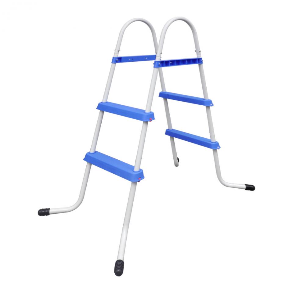 VidaXL Echelle à marches pour Piscine Hors sol 86 5 VidaXL Echelle à marches pour