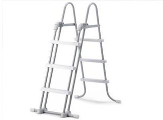 Echelle Intex double sécurité 3 MARCHES 91 à 107cm