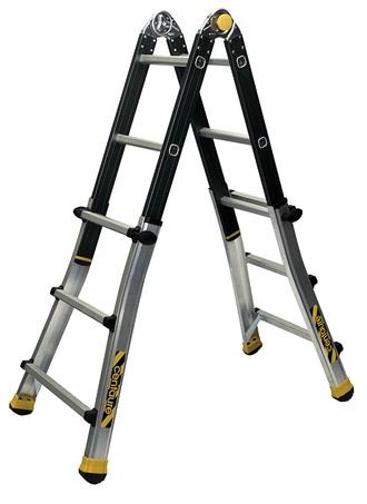 Echelle articulée télescopique 4x3 barreaux