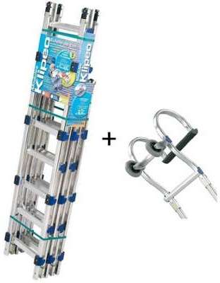 Tubesca - Echelle Klipeo entraxe 390mm avec croche