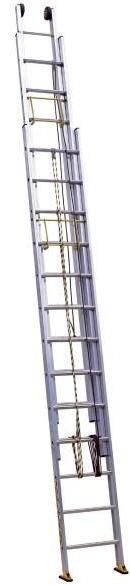 Échelle aluminium coulissante 3 plans 3714E