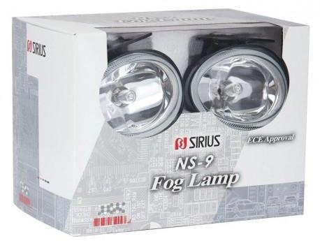 Feux antibrouillard rond H3 12V 55W x2 Feux antibrouillard rond H3