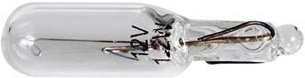 Ampoule wedge 12V. 1.2w. T5 w2x4.6d 2 pièces