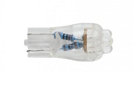 Ampoules led 12V T10 wedge blanc