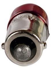 Ampoule témoin 12V. 4w. BA9S rouge vendu par 10