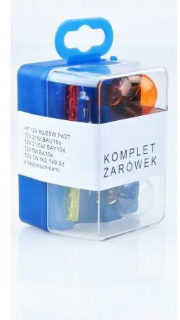 Coffret dampoules de secours H7 12V