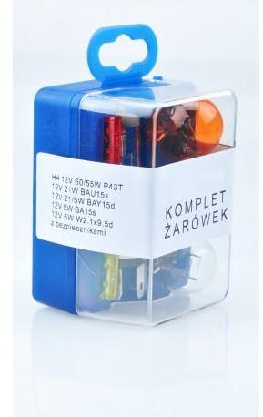 Coffret d ampoules de secours H4 12V Coffret d ampoules de secours