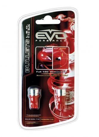 Led T10 (bullet) rouge Led T10 (bullet) rouge