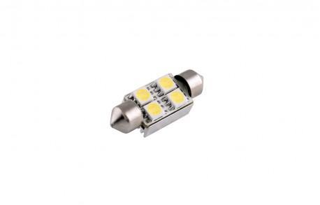 Ampoule navette led bleu SMD sv8.5 12V canbus read