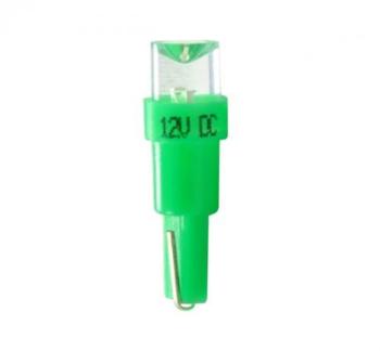 10 ampoules vert LED T5 tableau de bord 12V 0,2W