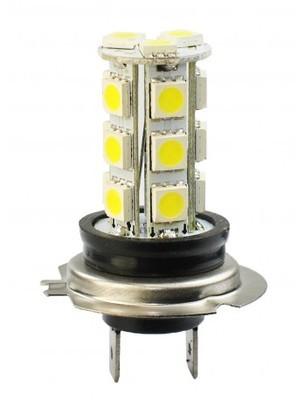 Ampoule LED H7 12V 4,32W 18x SMD5050 blanc
