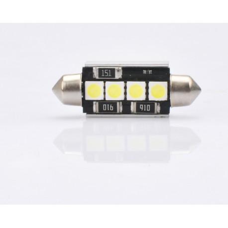 Ampoule navette C5W 41mm CANBUS 4xSMD5050 12V 0,72
