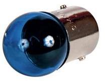 Ampoule de position 12V. 5w. Ba15s bleu 2 pièce