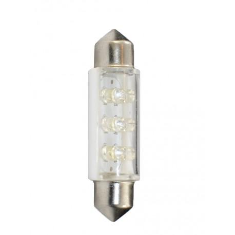 Ampoule LED C5W 41mm 24V 6x LED 3mm blanc