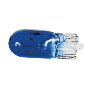Ampoule wedge 12V. 3w. T10 w2.1x9.5d bleu 2 piè