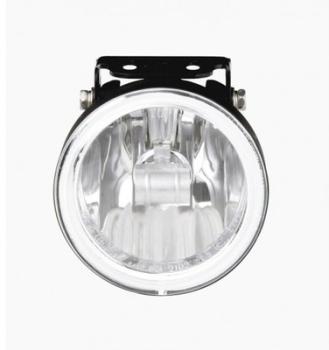 Jeu de phares additionnels anti brouillard blanc.