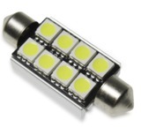 Ampoule led navette, 2.16W, blanc