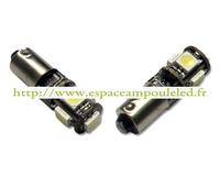 Ampoule led BA9S, 5 SMD 5050