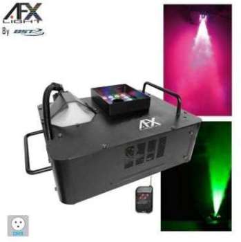 Machine a Fumee Geyser 1500w Fog Color Rgb AFX