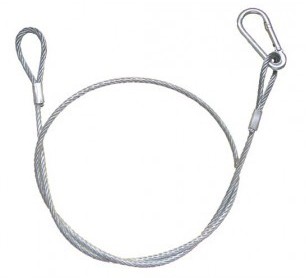 SAFETY 2 - élingue de sécurité 2mm 50CM- IBIZA