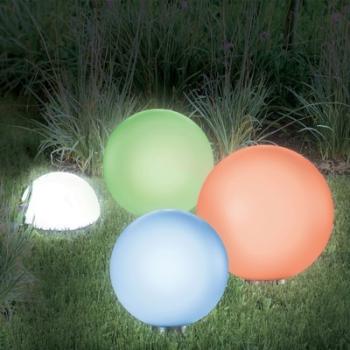 LAMPE BOULE SOLAIRE COLOR 20 CM