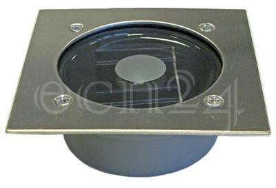 Spot solaire encastrable inox, lumière blanc froid