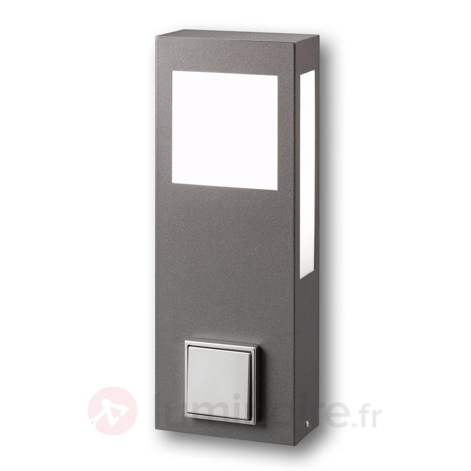 Avec prise de courant - borne lumineuse Aqua Paulo