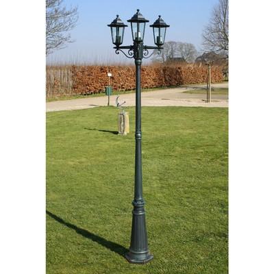 Lampadaire extérieur de jardin en fonte daluminiu