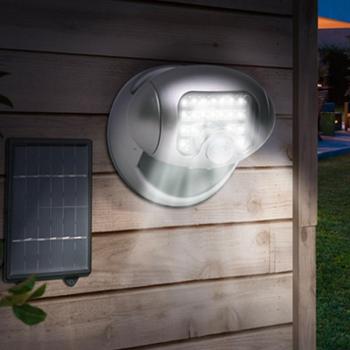 Projecteur solaire 20 leds avec détecteur de mouvement Projecteur solaire 20 leds