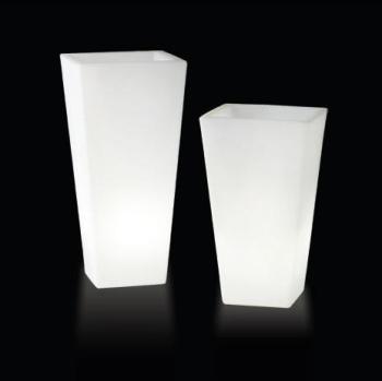 Y-POT LIGHT - Pot lumineux dexterieur H90cm et L4