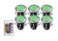 Spot Terrasse Piscine RGB 12V LED IP67 - Kit de 6
