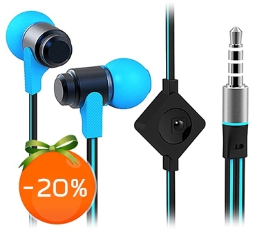 Ecouteurs Stéréo Intra-Auriculaires Wallytech WHF-